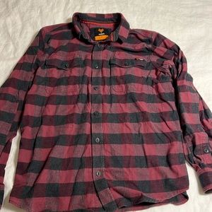 Hawx buffalo plaid flannel